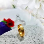Gold Plated Ladies Fashion Ring ( 2.8 inches )